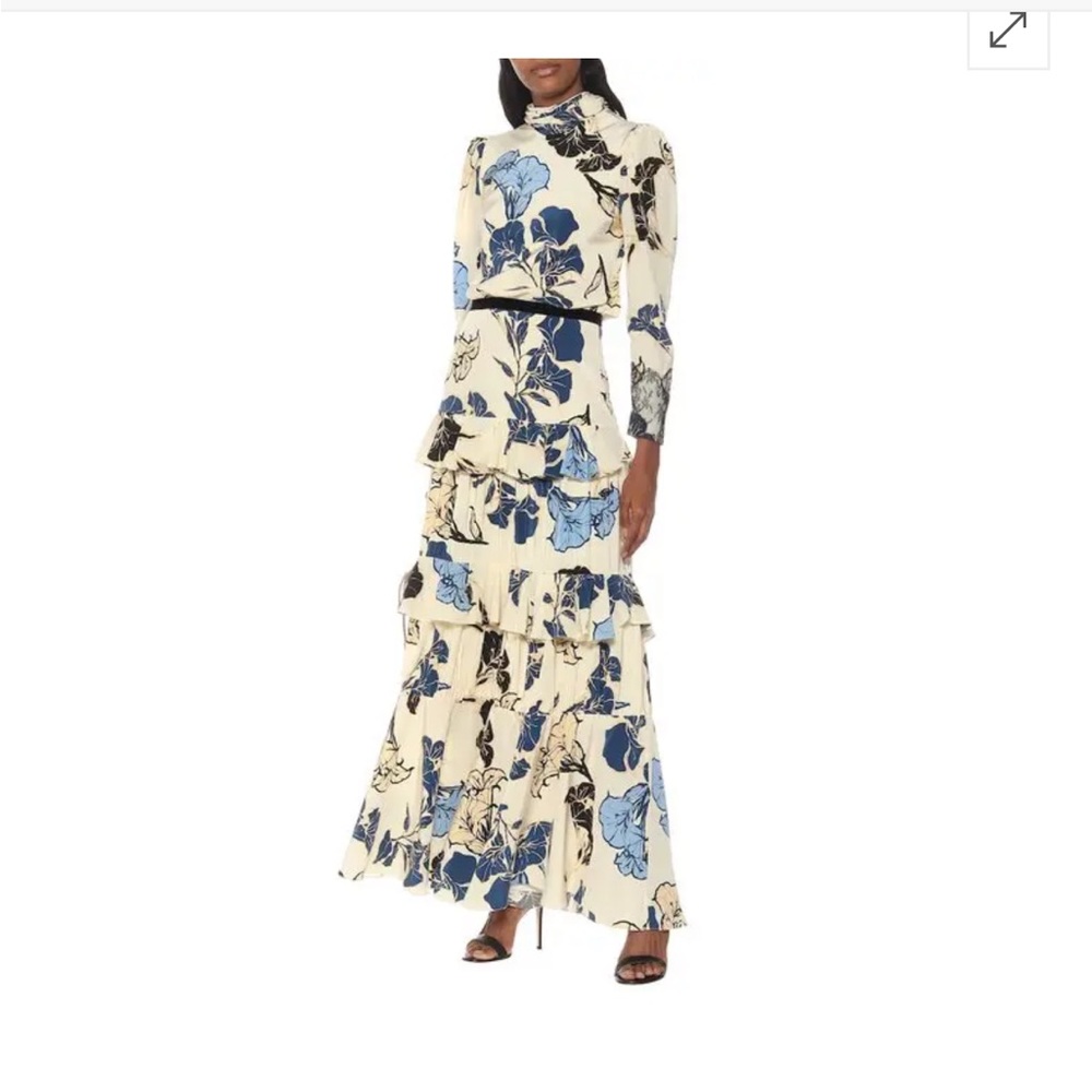 Johanna Ortiz sheer decorative gown